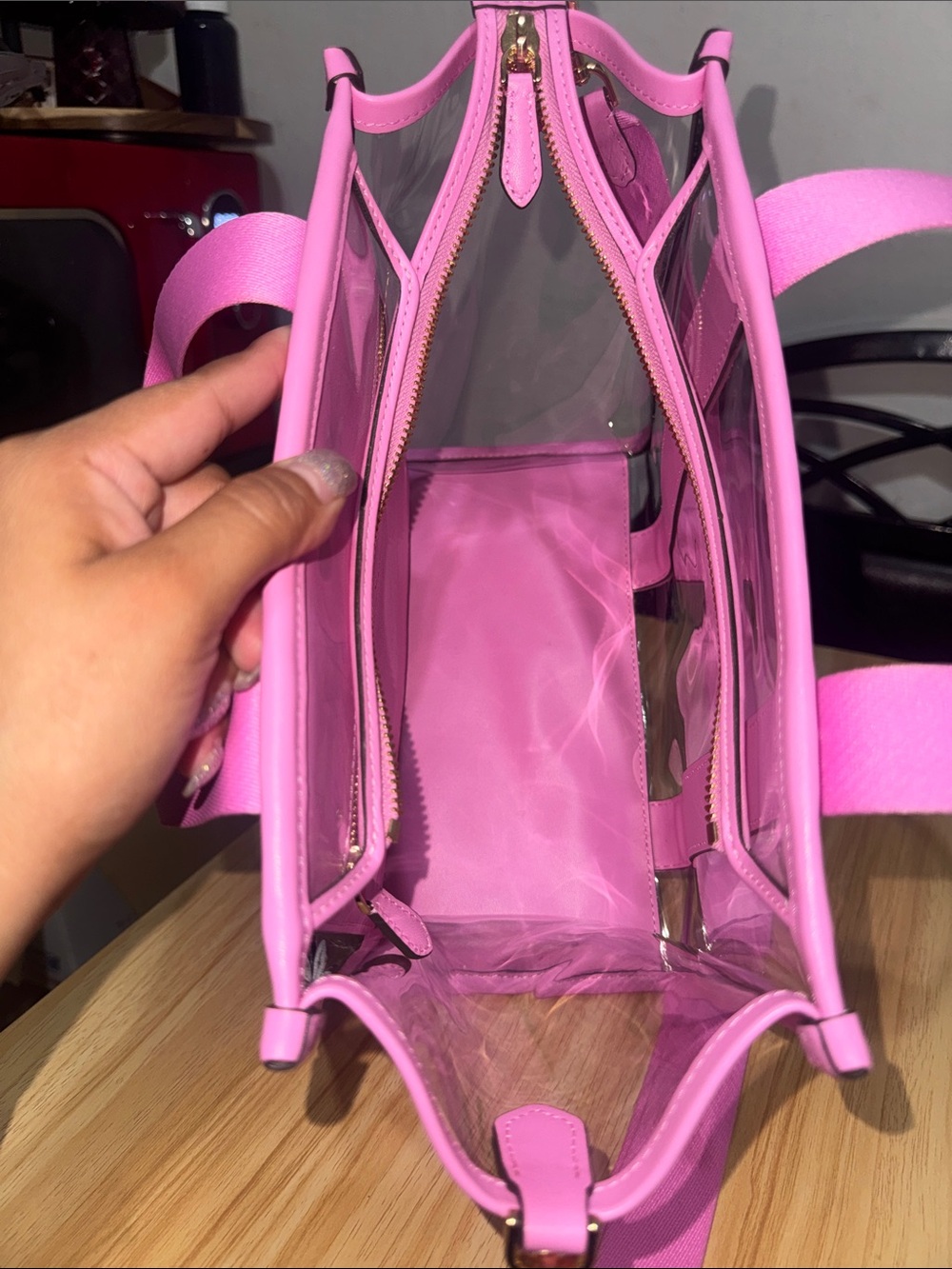 kate spade Kip clear small tote / crossbody - Picture 12 of 15